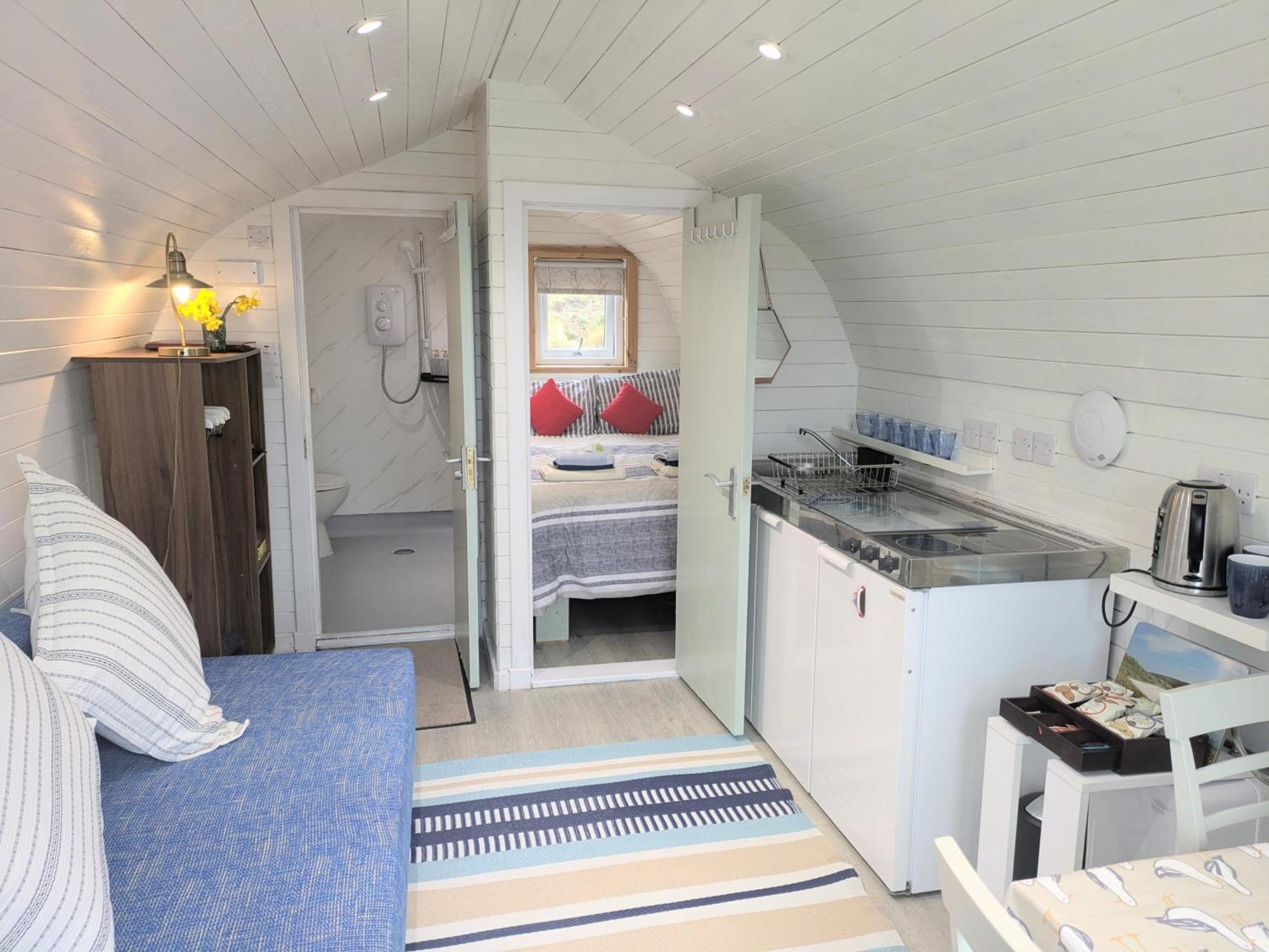 Вилла Glamping Pod For 2 Pod Beag Na Haun Eriskay Экстерьер фото